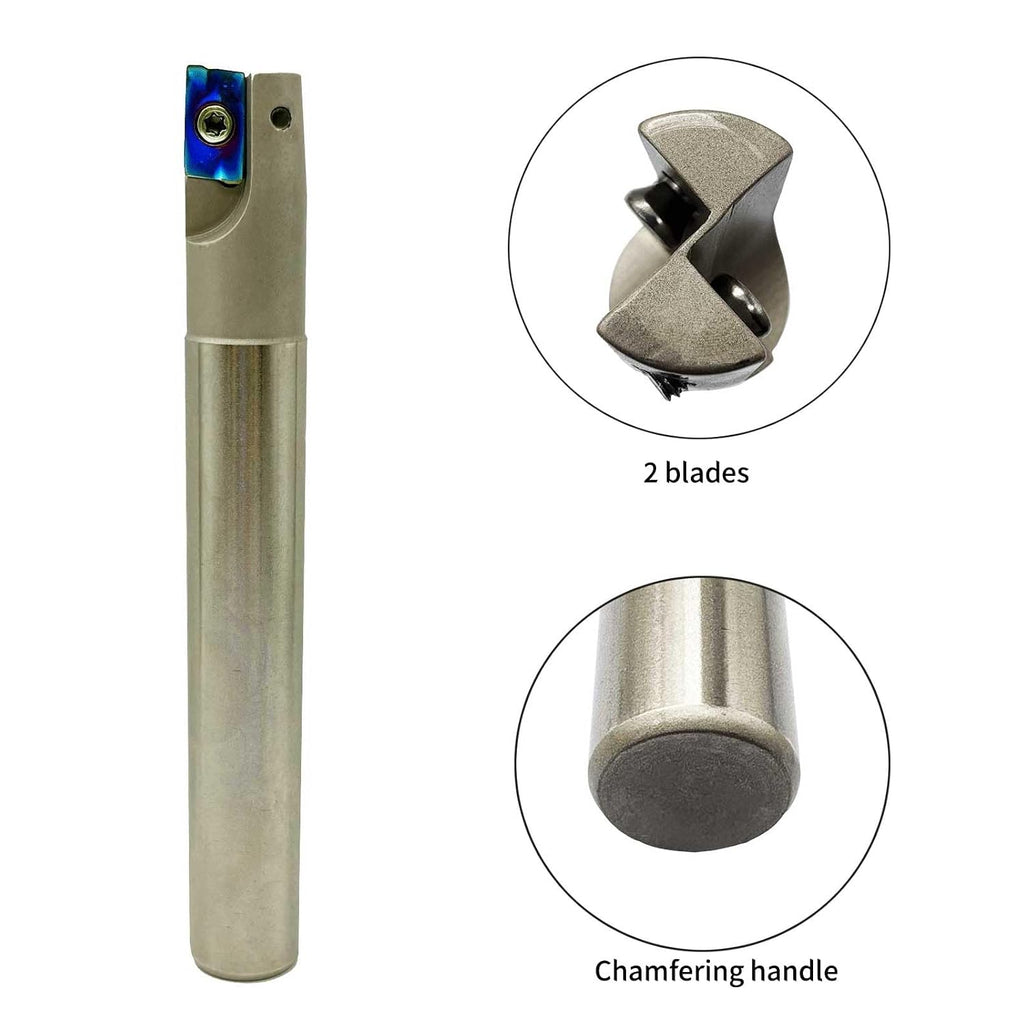 End Mill Tool Holders with APMT1604 Milling Inserts for Hard Steel
