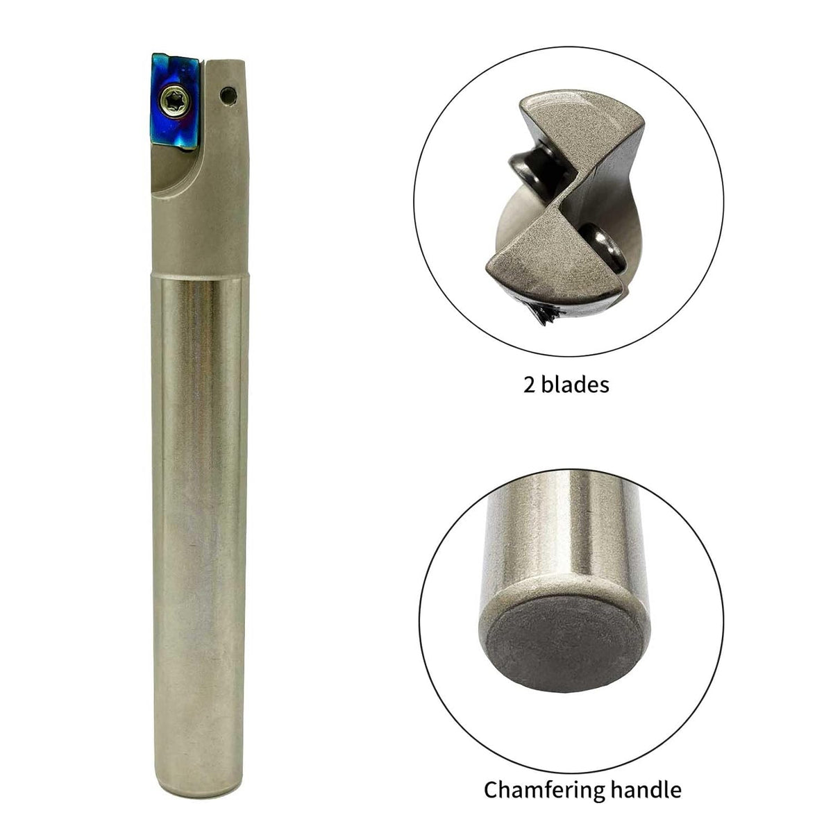 End Mill Tool Holders with APMT1604 Milling Inserts for Hard Steel