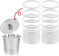 20 Pack Silicone Gaskets Replacement Seals Ring for Keurig Reusable K Cup