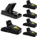 Mouse Traps, Re-Usable, High Sensitivity Trigger, Indoor/Outdoor Trap, 6 Pack