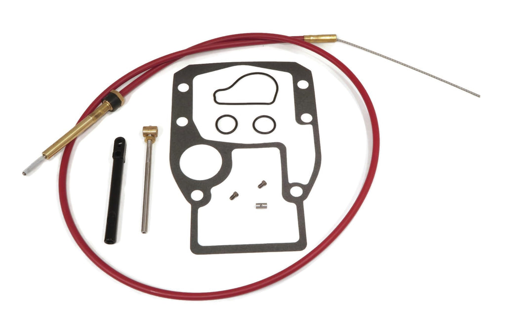 The ROP Shop Lower Shift Cable Kit for 4.3 L OMC 432APLRGD, 434APRRGD, 434APLRGD Boat Engines