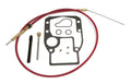The ROP Shop Lower Shift Cable Kit for 4.3 L OMC 432APLRGD, 434APRRGD, 434APLRGD Boat Engines