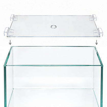 Polycarbonate Aquarium Lid for 7 Gallon 11.8x11.8in Rimless Cube Fish Tank
