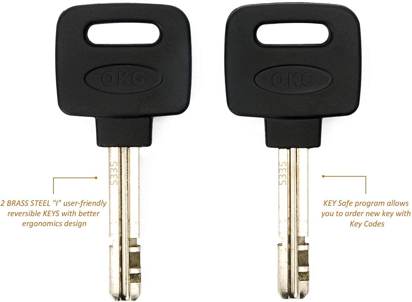 Heavy Duty Chain Lock - 4 Keys, 11lbs, 4 ft x 1/2 in (12mm) Thick Cinch Security Chain Combo 11/16" (18mm) Small U