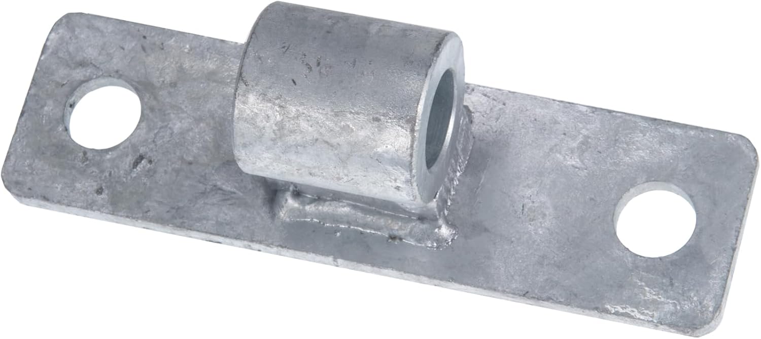 Gate Hinge Wall Mount Gate Hinge for 5/8'' Pin Chain Link Fence Post Hinge (2 Pcs)