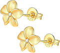 925 Sterling Silver Stud Earrings for Women Small Flower Earrings