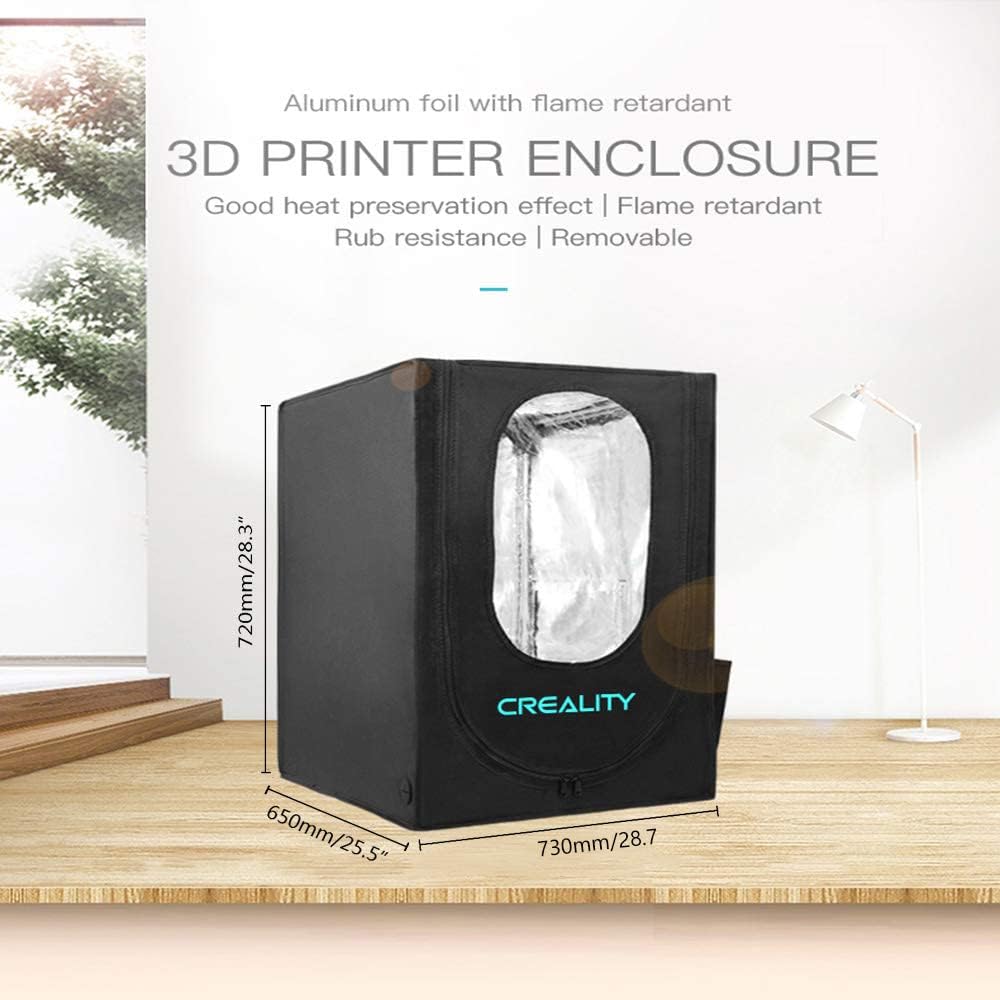 Official Creality Fireproof and Dustproof 3D Printer Enclosure Middle Tent for Creality Ender 3 S1/ S1 Pro/ 3v2 neo/