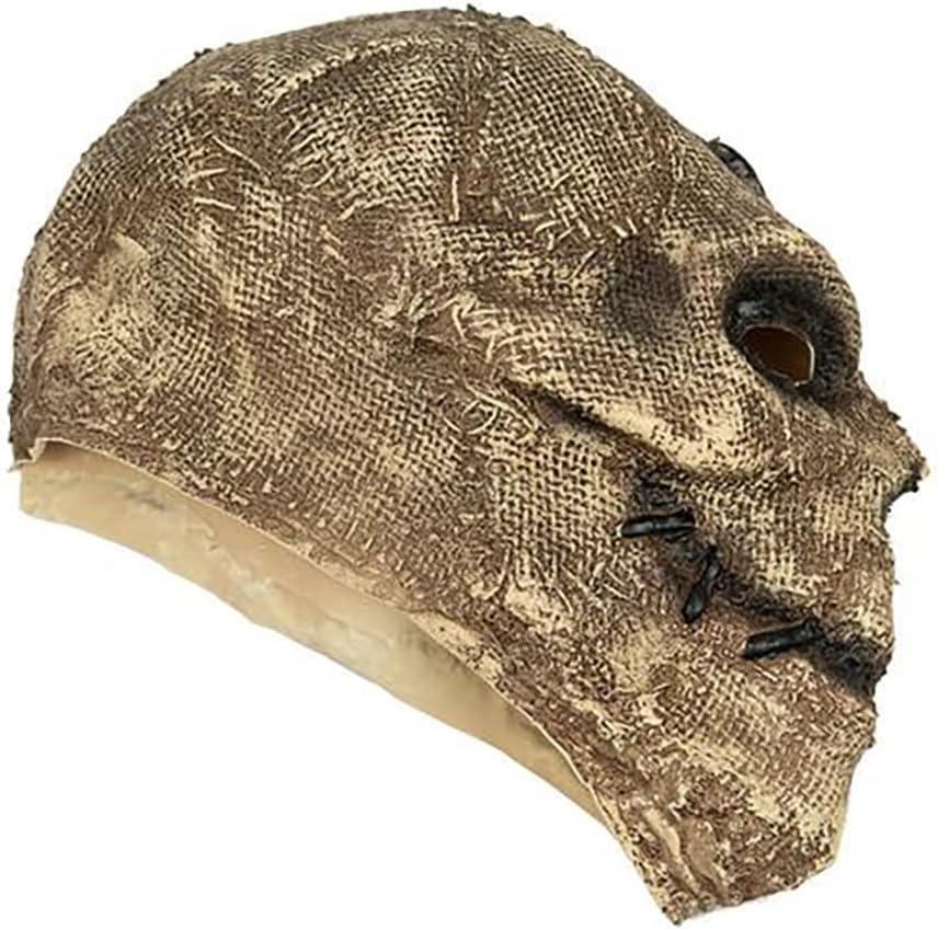 Scary Full Head Skull Mask Halloween Honor Latex Cosplay Party Props