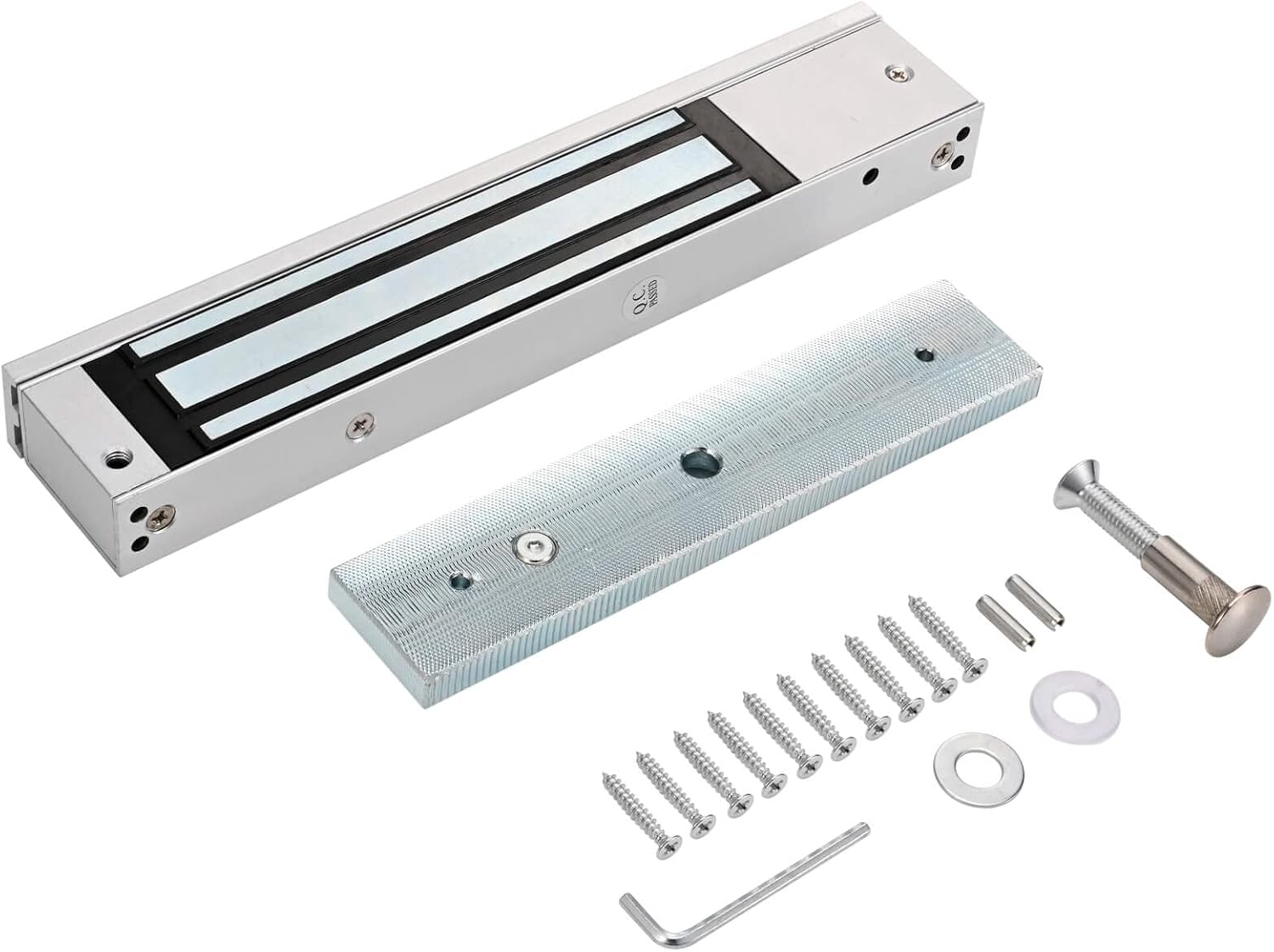 Door Access Control System RFID Keypad 600lb Electric Magnetic Door Lock Kit with Exit Button