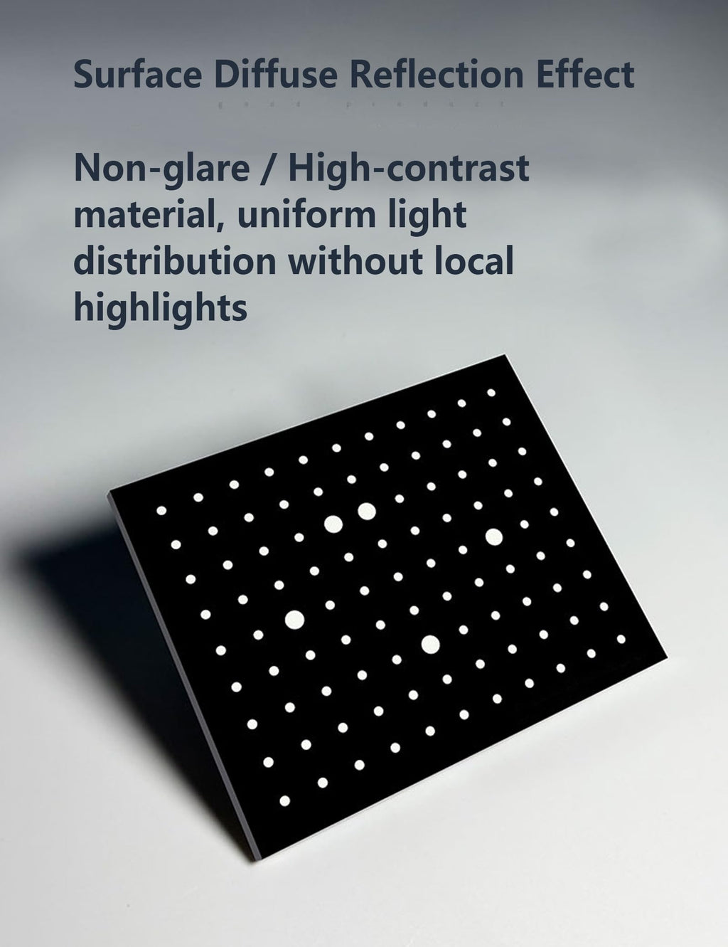 Optical Vision Calibration Plate, 180 * 150mm W*L, Φ7mm/Φ3.5mm, Positive