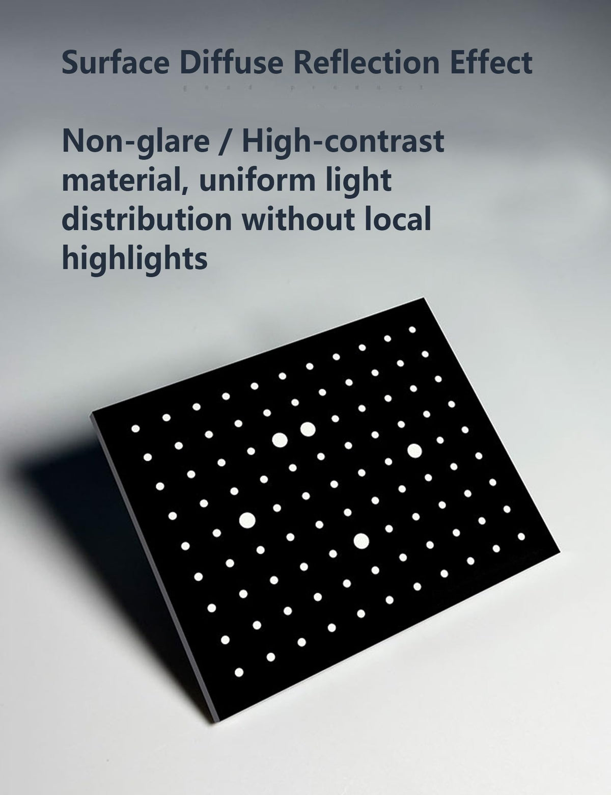 Optical Vision Calibration Plate, 180 * 150mm W*L, Φ7mm/Φ3.5mm, Positive