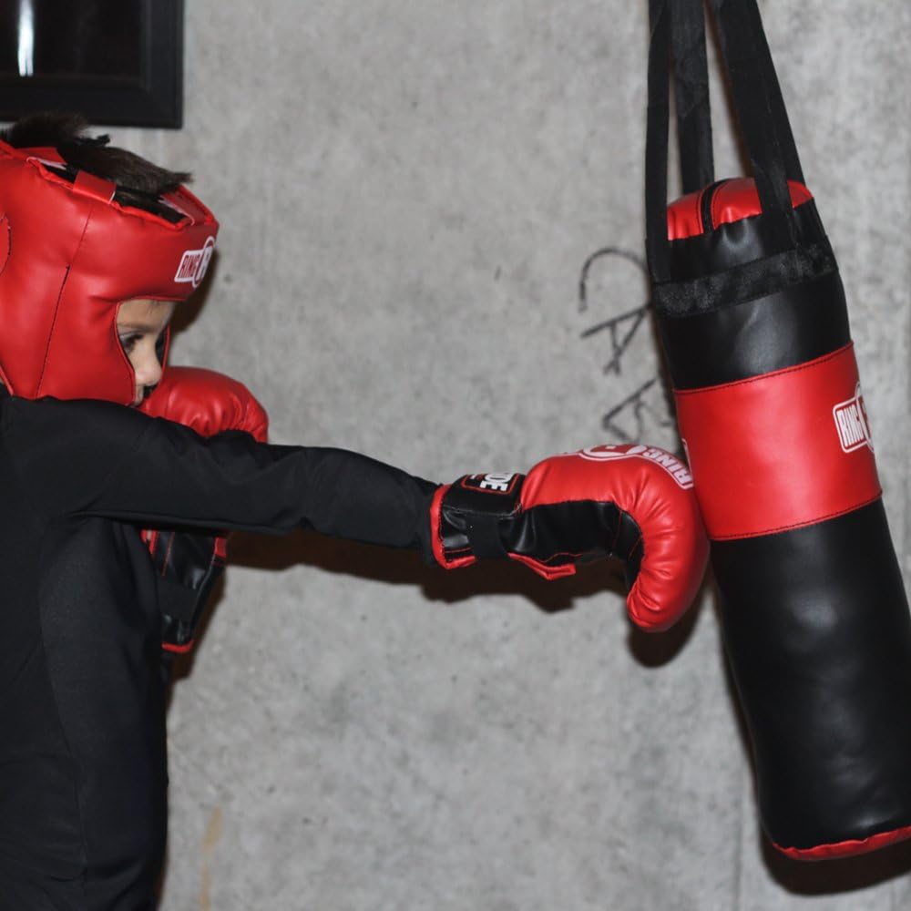Kids Boxing Set (2-5 Year Old), Assortment with Punching Bag, Gloves, and Headgear for Boxing, MMA, Muay Thai, and