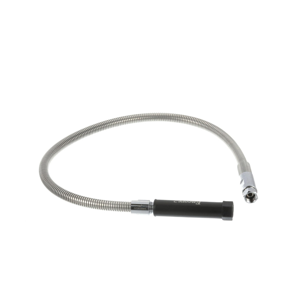 Encore Stainless Steel Pre Rinse Hose 44" with Grip, Retail Packaging