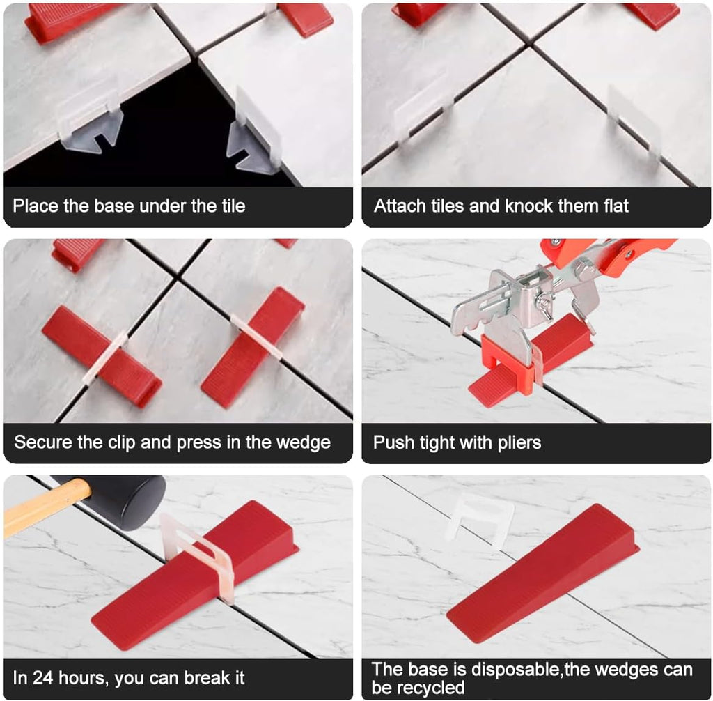 Tile Leveling system Plier Hand Floor Pliers Tiling Installation Tool Tile Locator Leveling System for DIY Ceramic