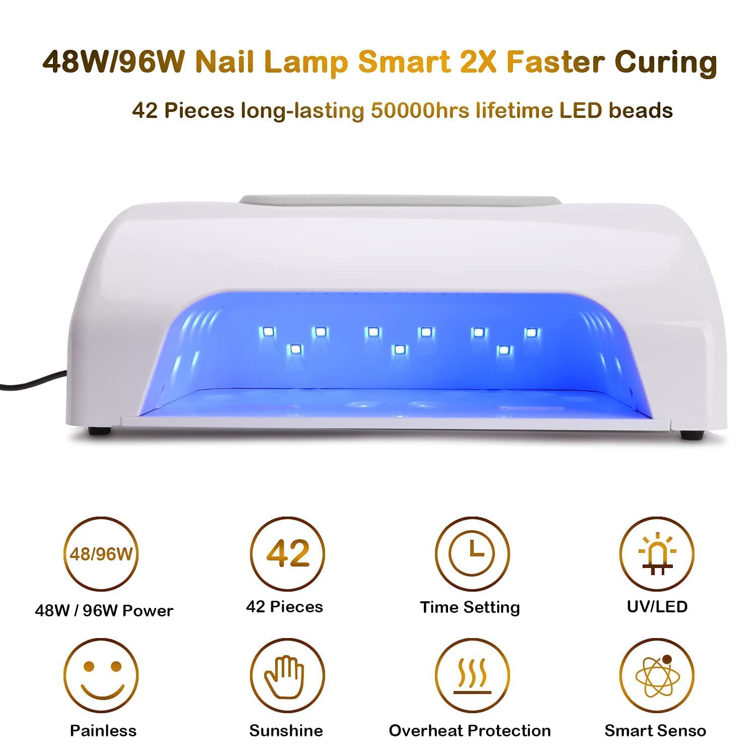 Nail Dust Collector Vacuum Multifunction Nail Art Machine,40W Nail Dust Collector for Acrylic,30000PRM Nail Drill