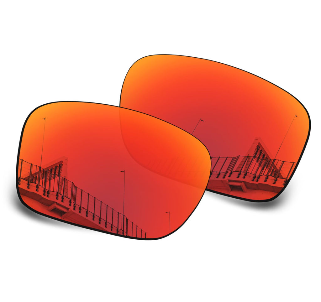 Replacement Lenses Compatible with Suncloud Mayor Sunglasses - Red Iridium Polarized