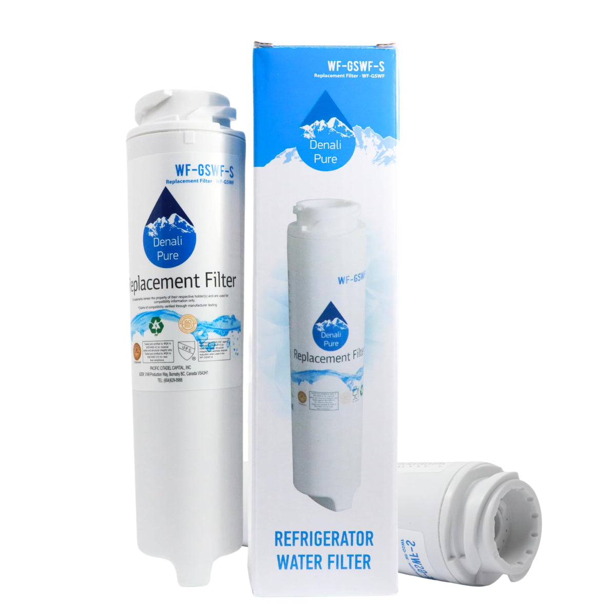 Replacement for General Electric GTS22KHPARBB Refrigerator Water Filter