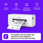 Wireless Shipping Label Printer - Wi-Fi 4x6 Thermal Label Printer