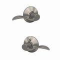 Accent Hall/Closet Passage Door Handle, Reversible, Satin Nickel