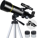 Telescopes, Telescope for Kids and Adults Beginners, 70mm Aperture 400mm Focus Length Refractor Travel Telescope with
