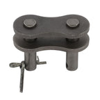 kimllier 100 Roller Chain 10 Feet, Carbon Steel, with 2 Connecting Links