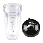 FILWY 24Oz Blender Replacement Cup, 7‑Fins Extractor Blade