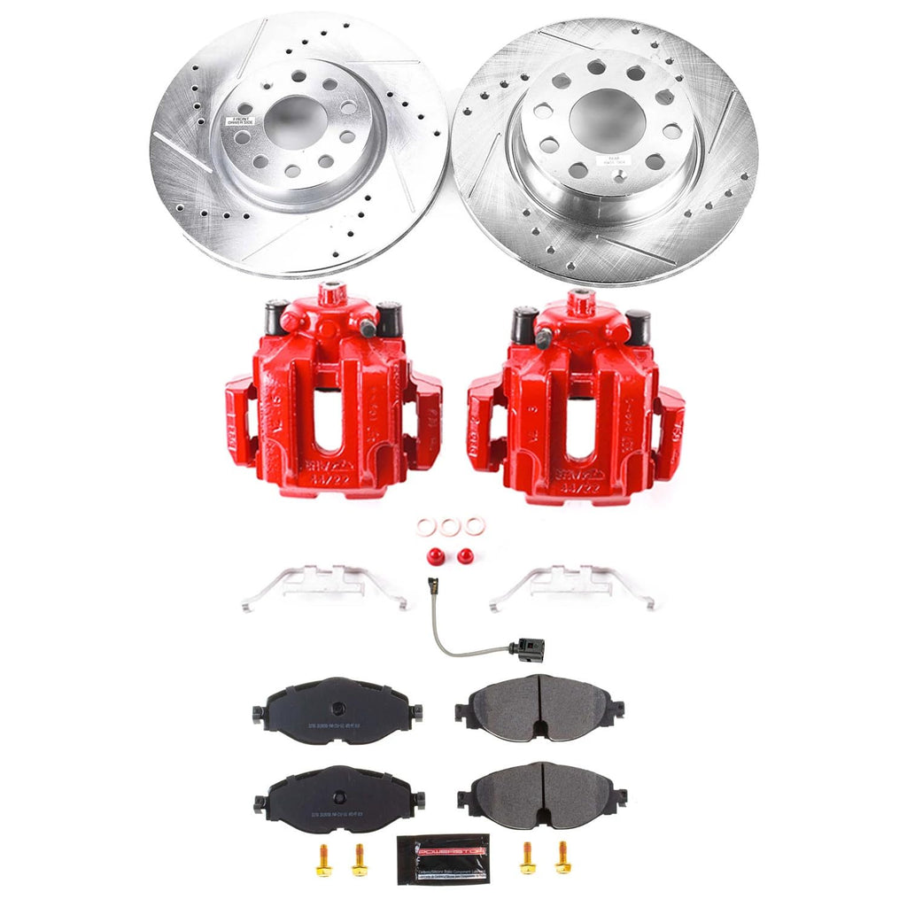 PowerStop Z23 Performance Brake Pad & Rotor Kit Front & Rear K8364