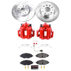 PowerStop Z23 Performance Brake Pad & Rotor Kit Front & Rear K8364