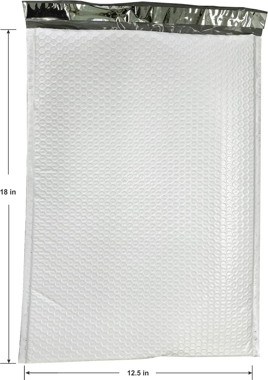 20 ct #6 Large Poly Bubble Mailers 12.5x18 Inch Bubble Lined Cushioned Poly Mailer. Tear-proof, Water-resistant and