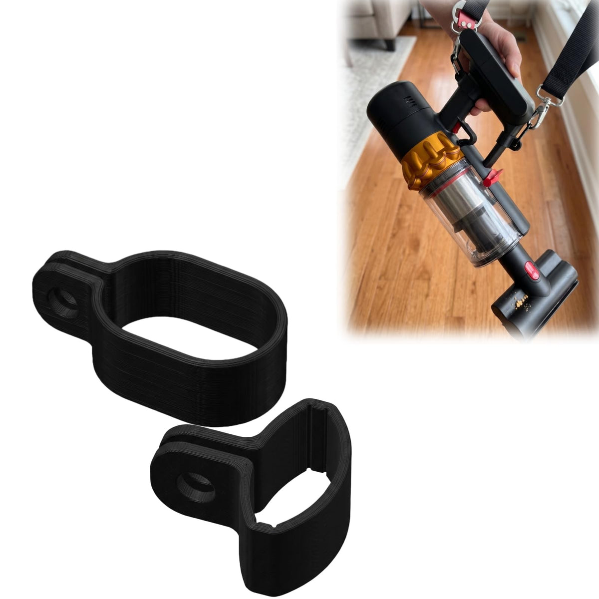 Shoulder Strap Attachment Compatible with Dyson V15 Vacuum Cleaner