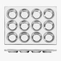 Commercial Grade Aluminum 12-Cup Muffin Pan