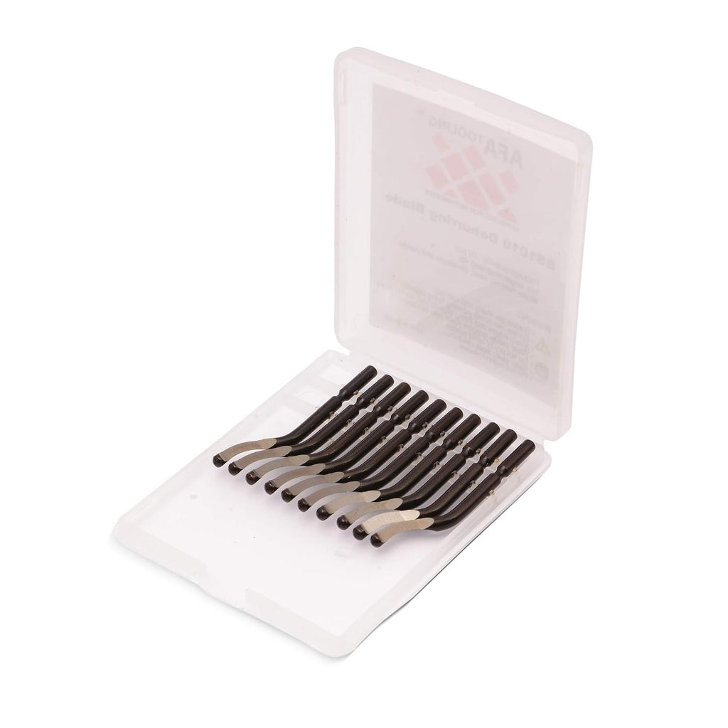 AFA Tooling BS1010 Deburring Blades, 10-Pack M2 HSS, HRC 62-64