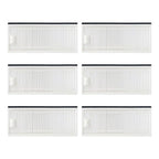 Washable Filter Replacement for Eufy LR20 Vacuum Cleaner, 6 Pack, White