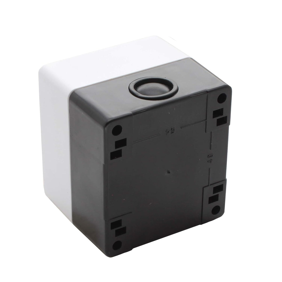 22mm Push Button Control Station Box, Single Hole Enclosure 2 Pack