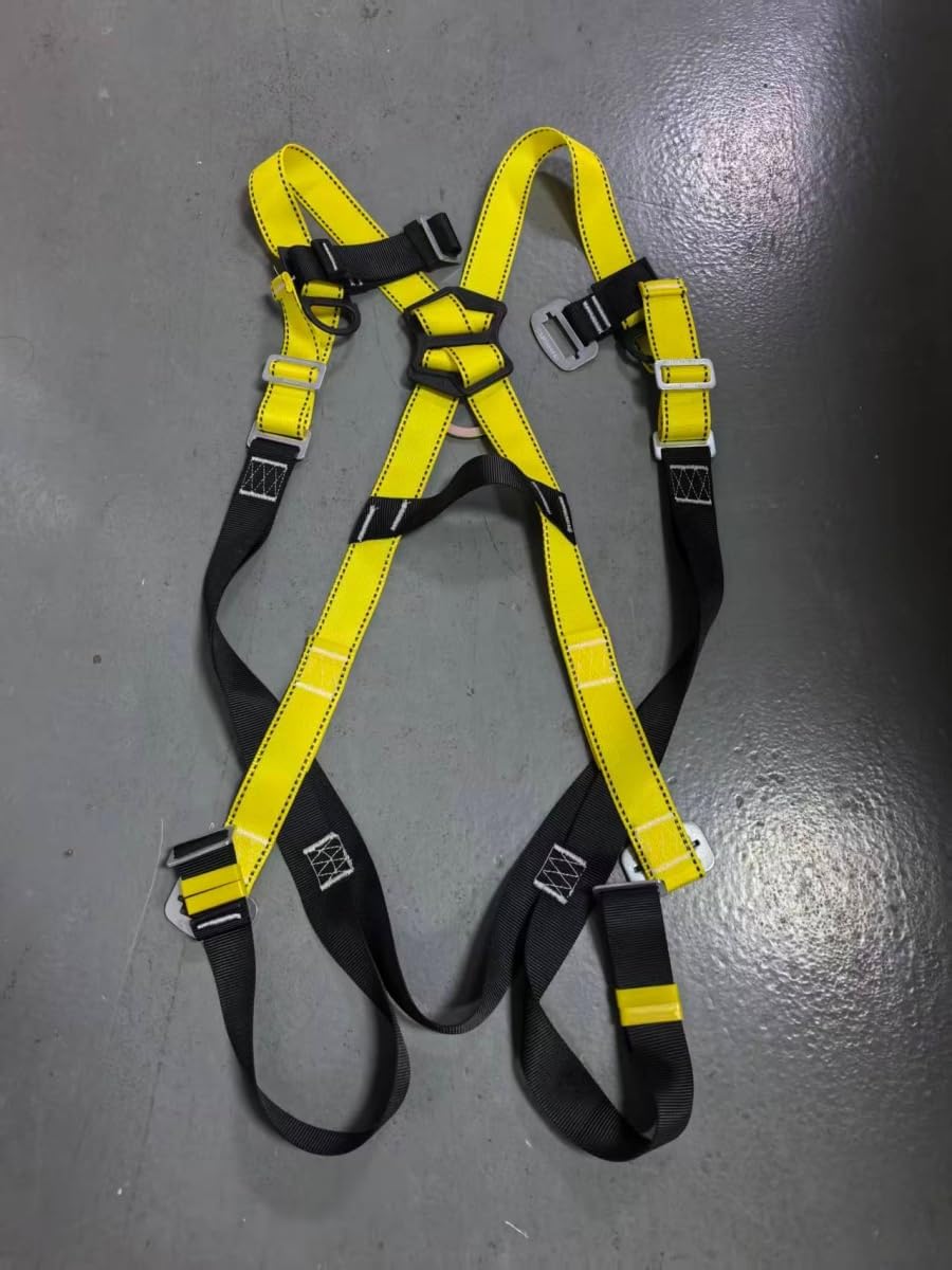 50ft Roofer's Safety Bucket Kit – Warthog Pass-Thru Safety Harness, Reusable Roof Anchor, and 50ft Vertical Lifeline