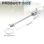 MECCANIXITY Stainless Steel Float Switch 150mm Rod 110V DC 0.2A Single Tank