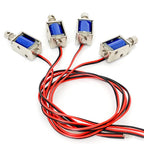 4Pcs DC 12V Micro Push Pull Solenoid Electromagnet Linear Actuator
