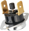 36tx16 Limit Switch Replacement Part L350F for Universal Furnace,Thermostat w/Manual Reset, 350 °F Cut Out Temperature 1/4" Terminal