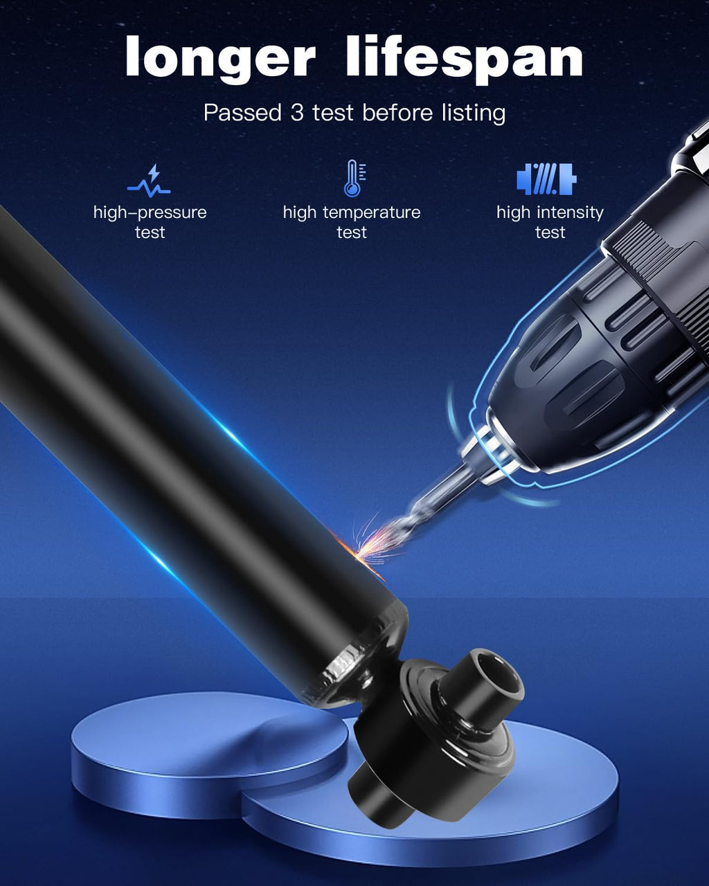 Rear Shocks Absorbers, ECCPP Gas Shocks for Chevy Sonic 2012-2013