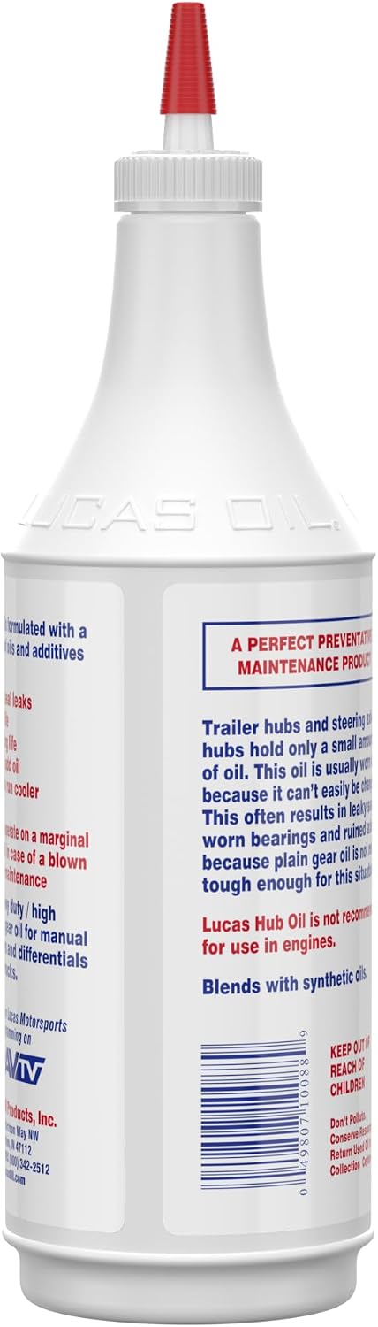Lucas Oil 1 Qt. Hub Oil - 1 Each