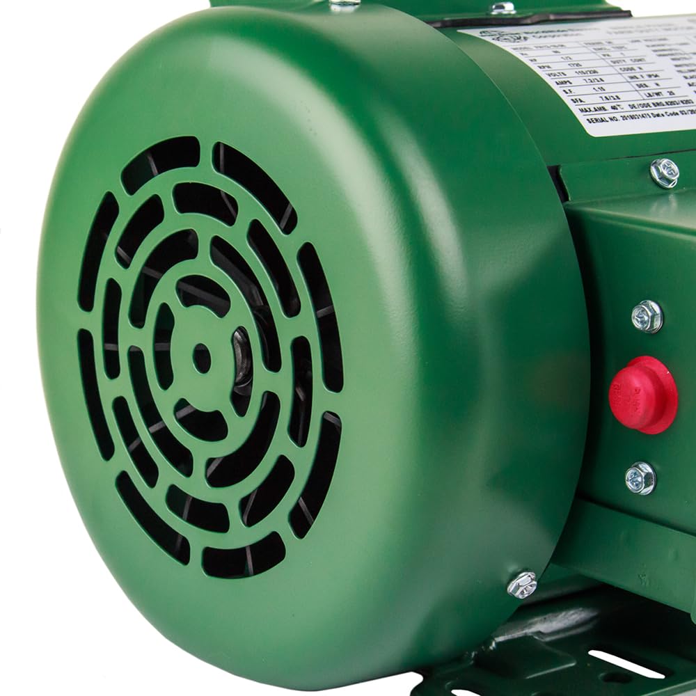 1/2 HP Single Phase Farm Duty Electric Motor 56 Frame 1800 RPM TEFC Enclosure