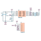 6PCS BMP280 3.3V Sensor Module Atmospheric Pressure Sensor Modules Temperature Sensor Module for Arduino for Raspberry Pi(BMP280)