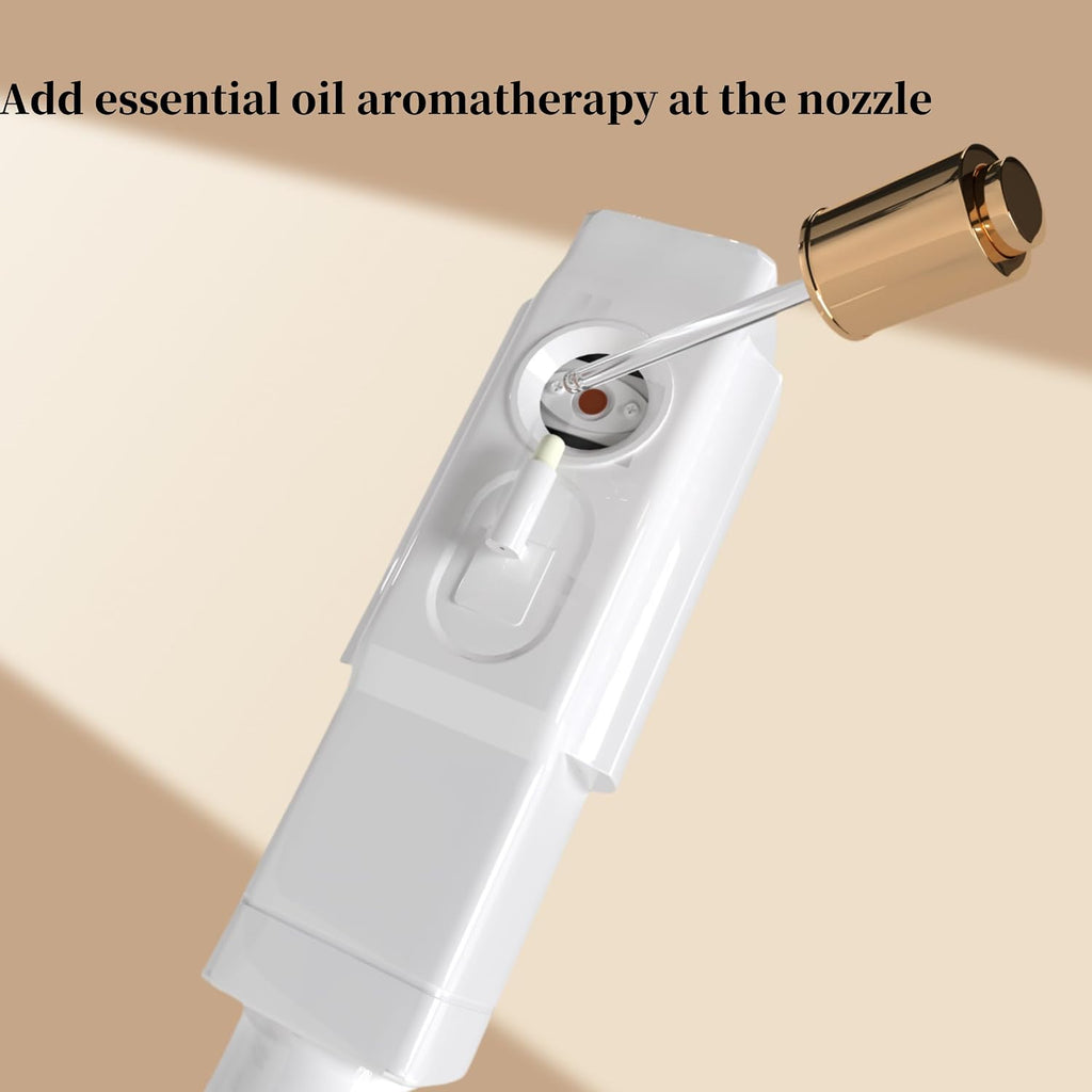 Professional Facial Steamer with Magnifying Lamp for Estheticians. | 2 in 1 Ozone Steamer for Face, White.