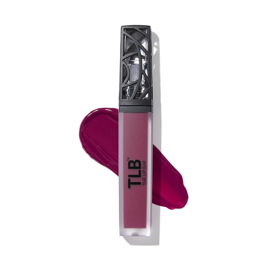 Nonstop Liquid Matte Lipstick, Muse (Deep Berry) - High Pigment - One Swipe - Long Lasting - Jojoba Oil, Vitamin E