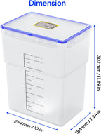 Washing Bucket for Mercury X/XS Bundle Wash and Cure Station | 7000ML Large Capacity