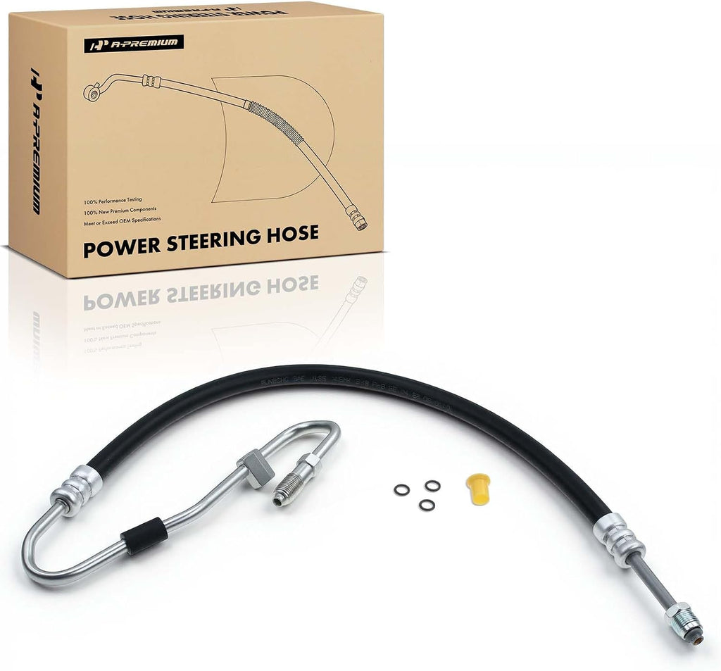 A-Premium Power Steering Pressure Hose Assembly Compatible with Dodge, Ram