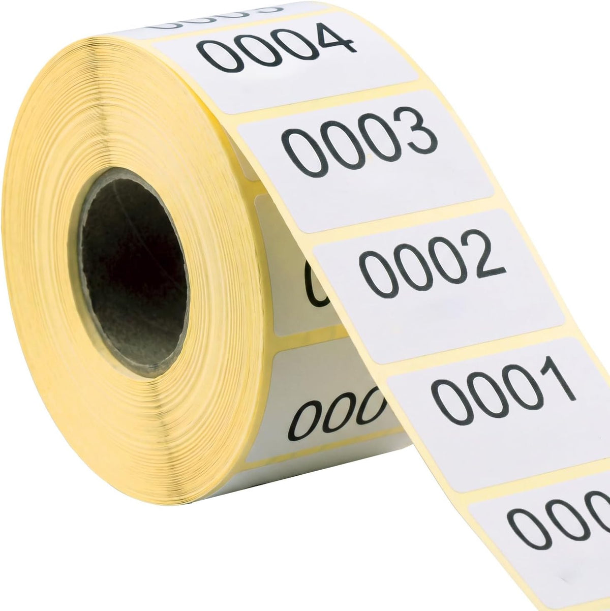Consecutive Numbered Stickers, 1-1000 Self-Adhesive Inventory Labels, 1.97 x 1.18 Inch