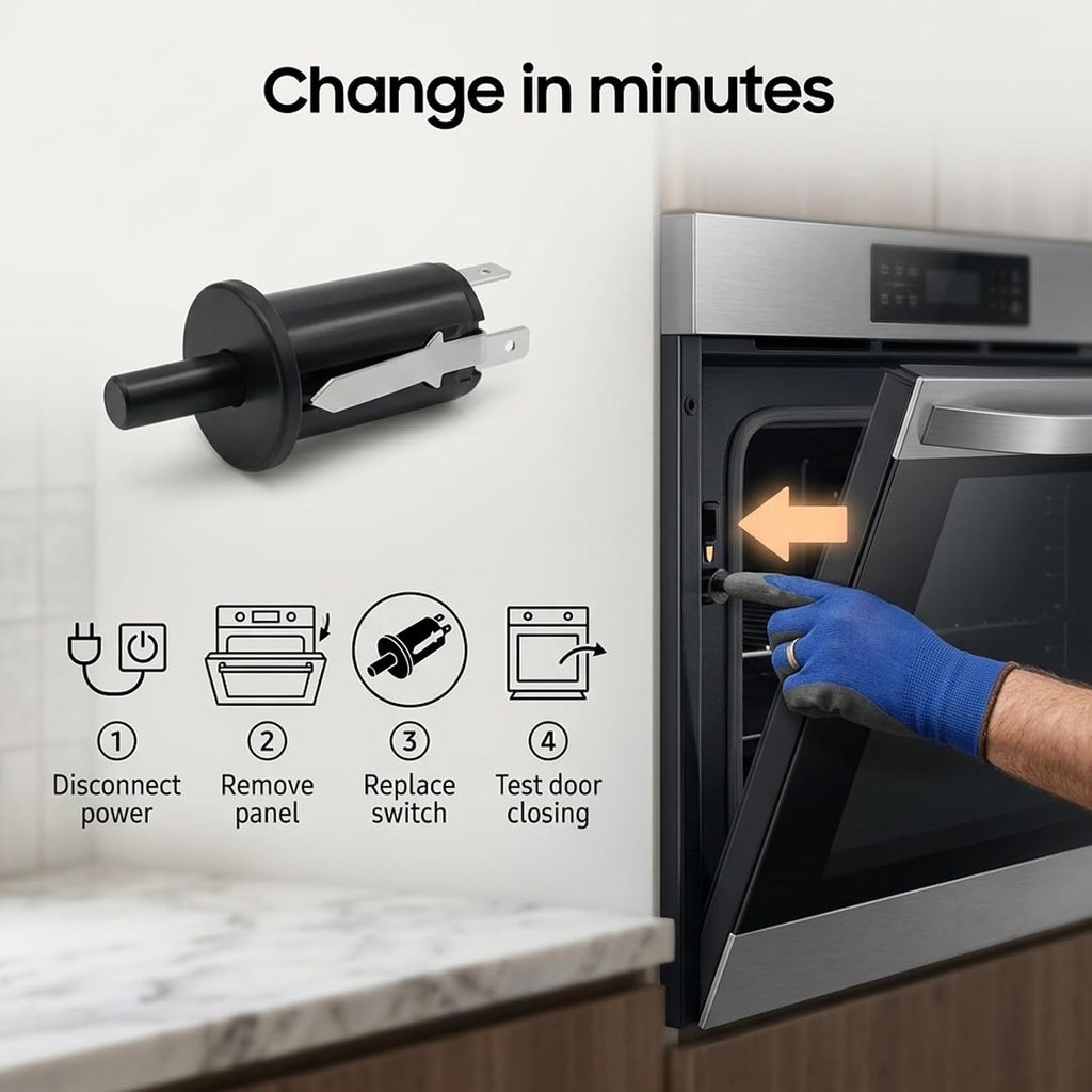 DG34-00006A Compatible with Samsung Range Oven Door Switch