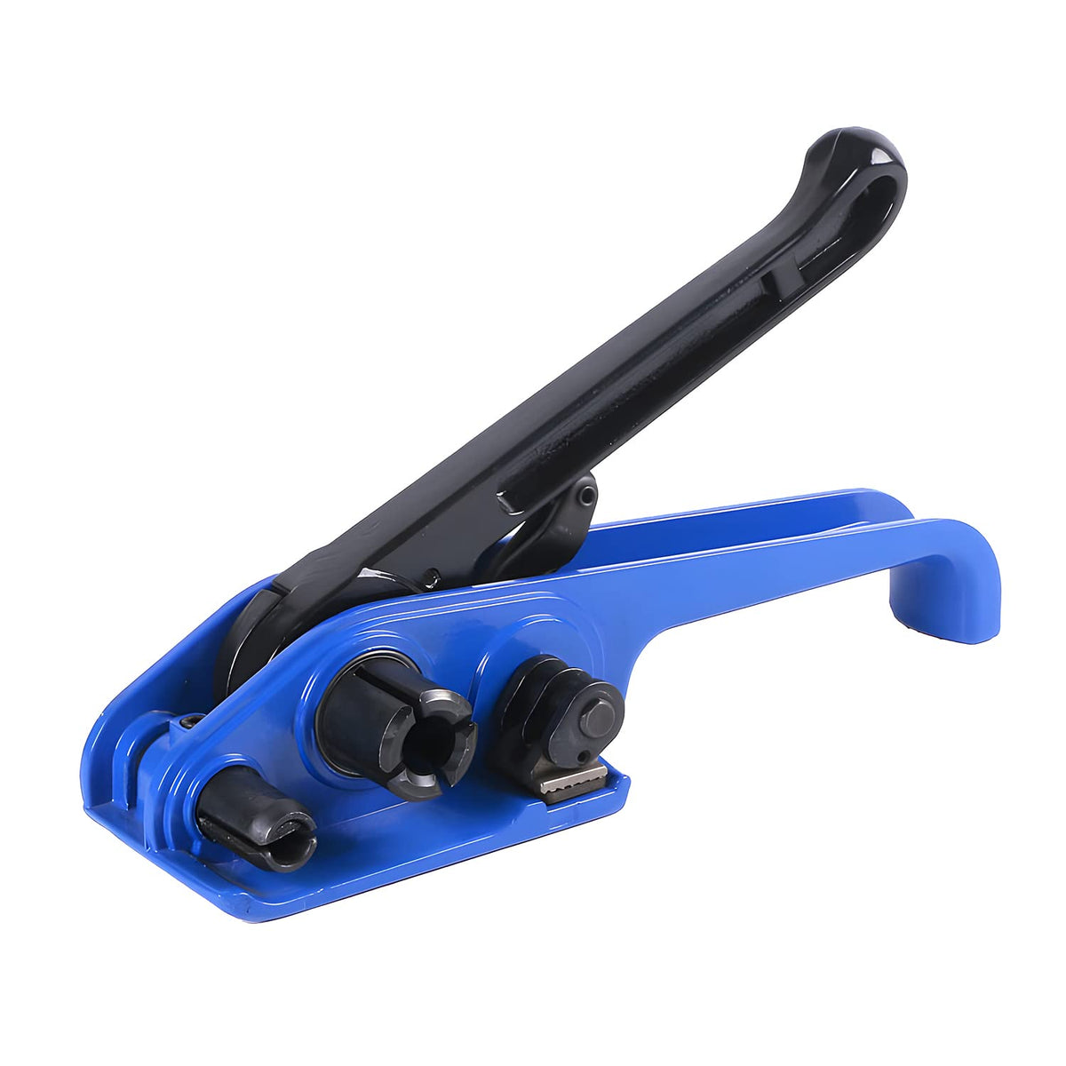 Heavy Duty Poly Strapping Tensioner & Cutter Manual Banding Tools Windlass for 1/2" -3/4" Width Polyester Polyproplyn