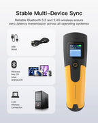 2D Wireless Barcode Scanner with 1.4 inch TFT, 2600mAh, Nano 260D